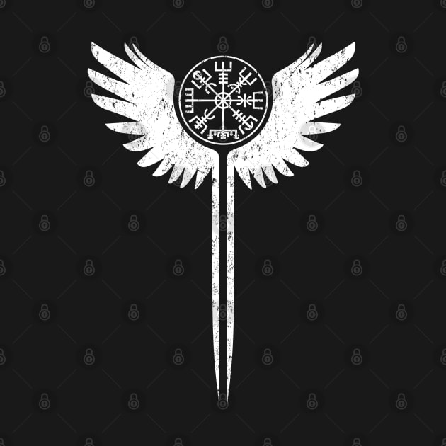 Wings of the Valkyries and Vegvisir by Beltschazar