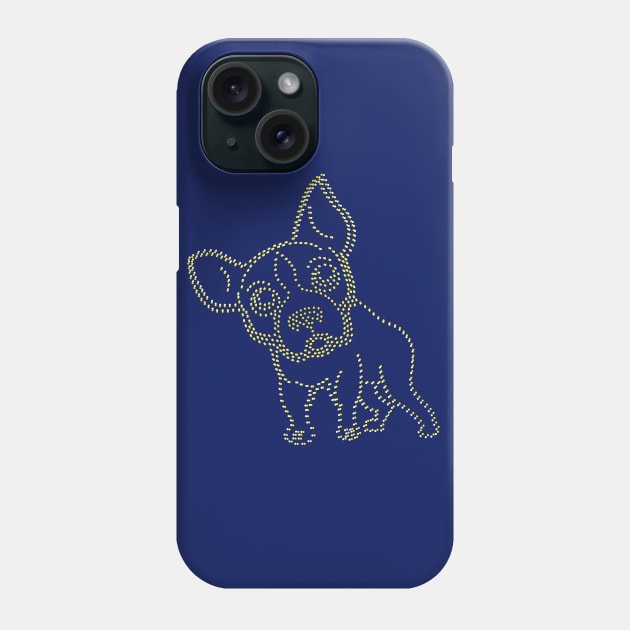 pinhole puppy Phone Case by VrijFormaat