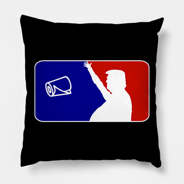 Major League Blowhard Trump Pillow by Electrovista