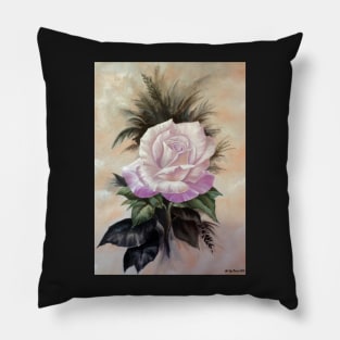 Pink Rose Pillow