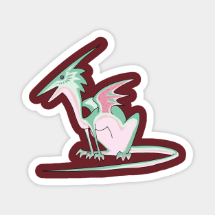 Dragon Derp Watermelon Magnet