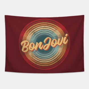 Bon Jovi Vintage Circle Tapestry