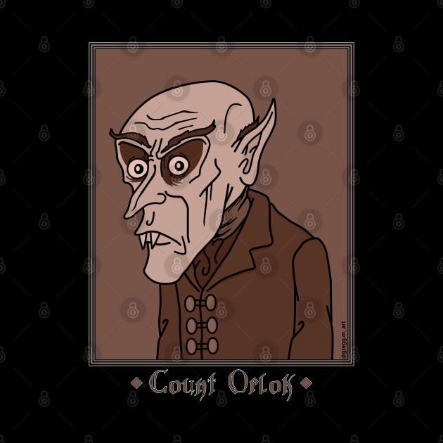 Count Orlok (Nosferatu) by Gregg.M_Art