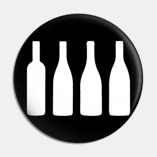 Wine Bottles, Sommelier Pin