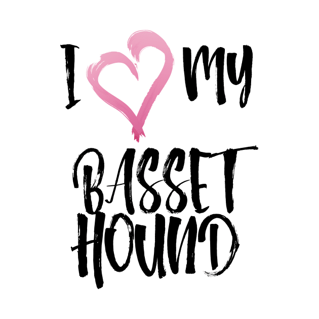 I heart my Basset Hound! by rs-designs