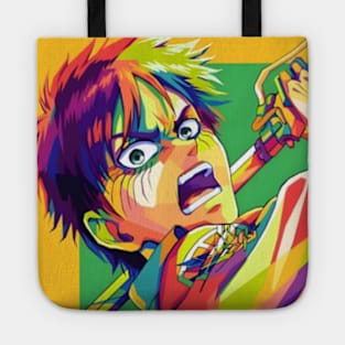 Eren jaeger wpap pop art Tote