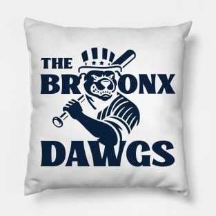 The Bronx Dawgs, New York Baseball design Pillow