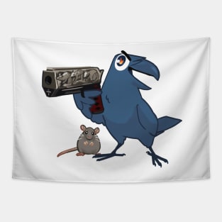 Rat King Crow Tapestry