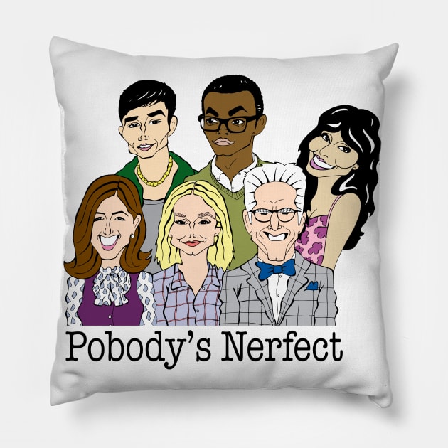 HIT SITCOM! Pillow by cartoonistguy