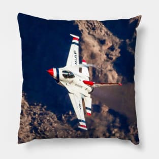 Thunderbird F-16 9G Turn Pillow