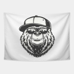 Elegant monkey Business T-Shirt Tapestry