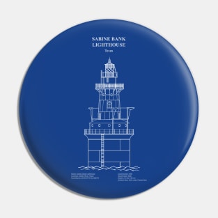 Sabine Bank Lighthouse - Texas - ADpng Pin