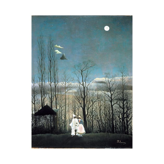 Henri Rousseau Carnival Evening by pdpress