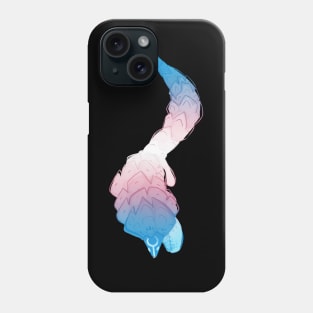 Trans Pangolin Flag Phone Case