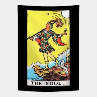 Rider Waite Tarot Major Arcana The Fool Tapestry