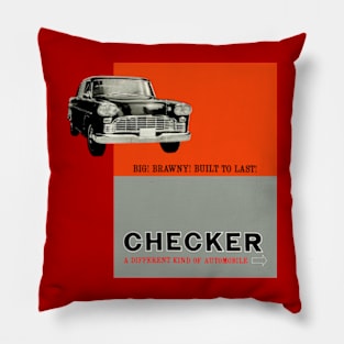 1963 CHECKER MARATHON - advert Pillow