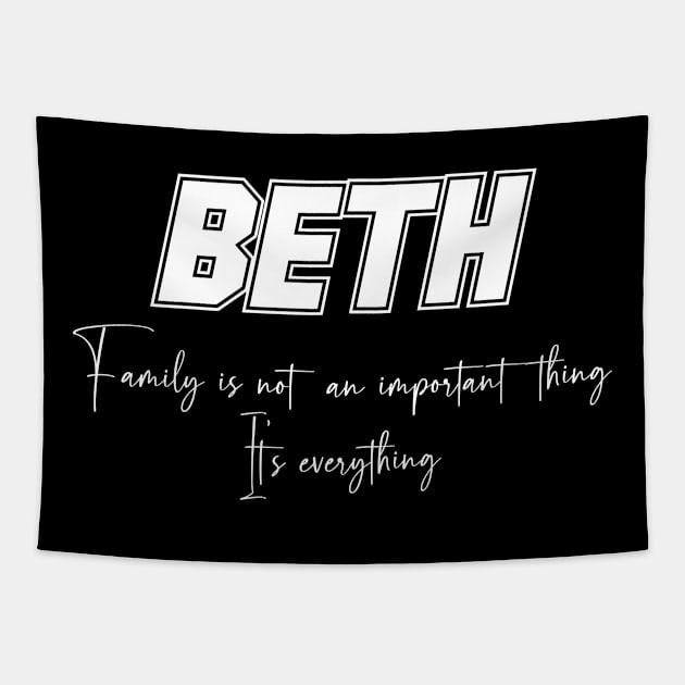 Beth Second Name, Beth Family Name, Beth Middle Name Tapestry by JohnstonParrishE8NYy