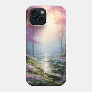 Enchanted Morning Glade Phone Case