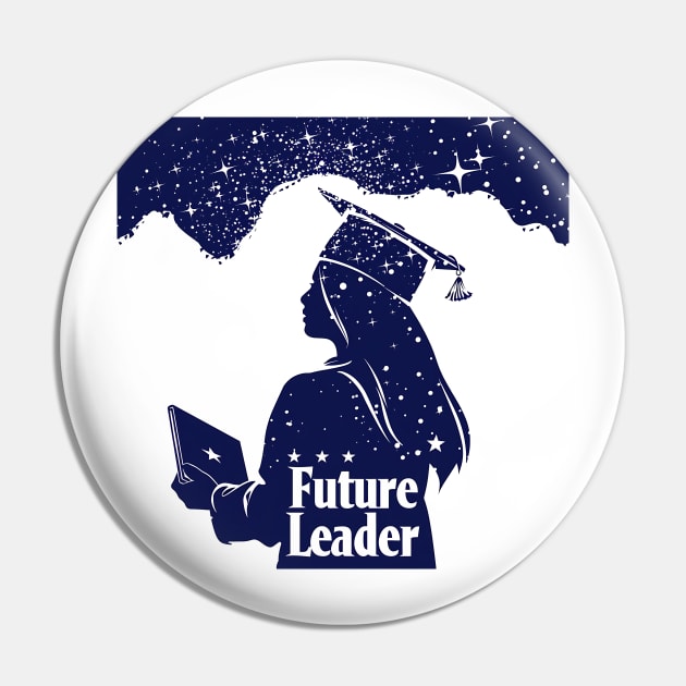 Future Leader Pin by Printashopus