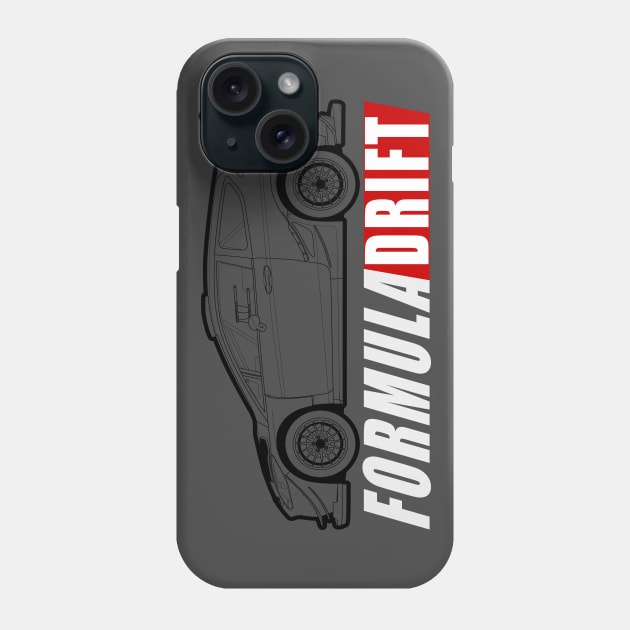 Formula Car Phone Case by HappyInk