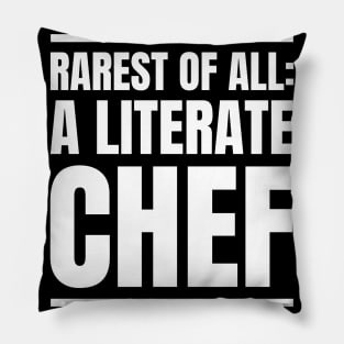 The Literary Chef: A Rare Gift for the Book-Loving Cook Pillow