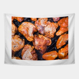 Chicken Barbecue Tapestry