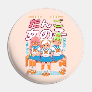 DANGO GIRLS Pin