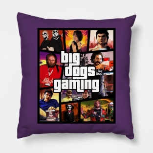 Big Dogs Gaming - GTA Game Cover Pillow