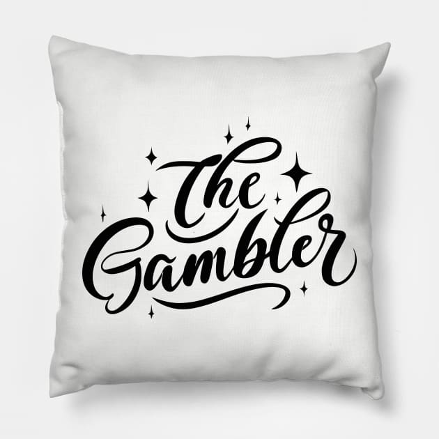 The Gambler Pillow by Degiab