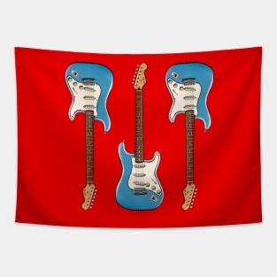 Triple Opal Spark Stratocaster Tapestry