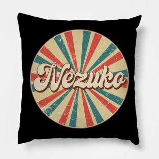 Circle Design Nezuko Proud Name Birthday Anime Pillow