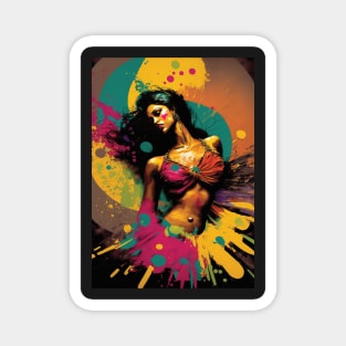 Salsa Spirit: Color Explosion 3 Magnet