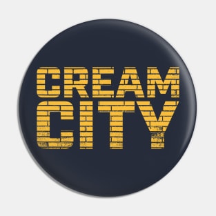 Milwaukee 'Cream City' Baseball Fan T-Shirt: Showcase Your Love for Milwaukee Baseball with Iconic Cream Brick Style! Pin