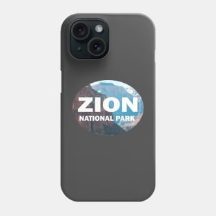 Zion National Park Bumper Sticker Phone Case