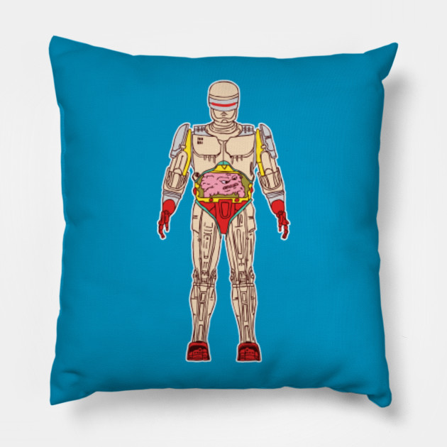 Krangocop Robot In Disguise Robocop Pillow Teepublic