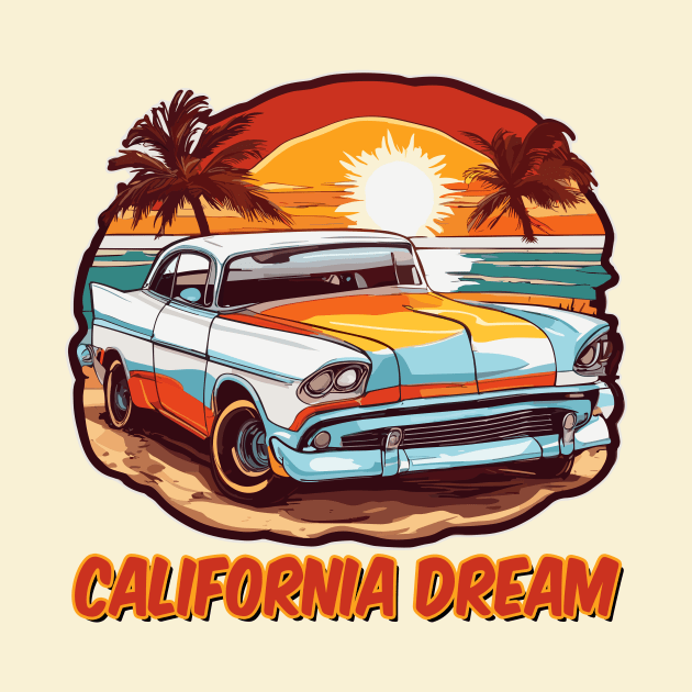 California Dream by Kingrocker Clothing