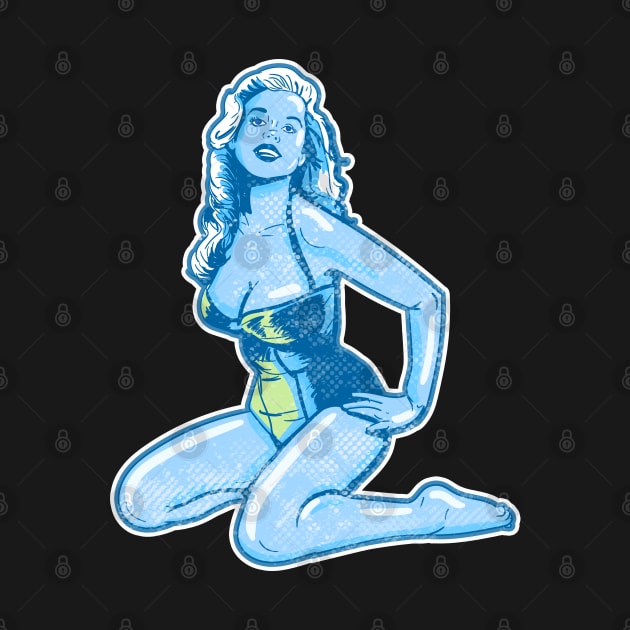 Surfing Blue Bombshell by silentrob668