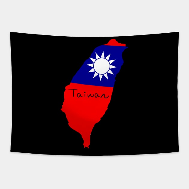 Taiwan Tapestry by Myartstor 