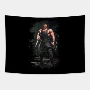 Mortal Kombat 11 Rambo Print - 57212055 Tapestry