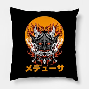 Japanes Demon Pillow