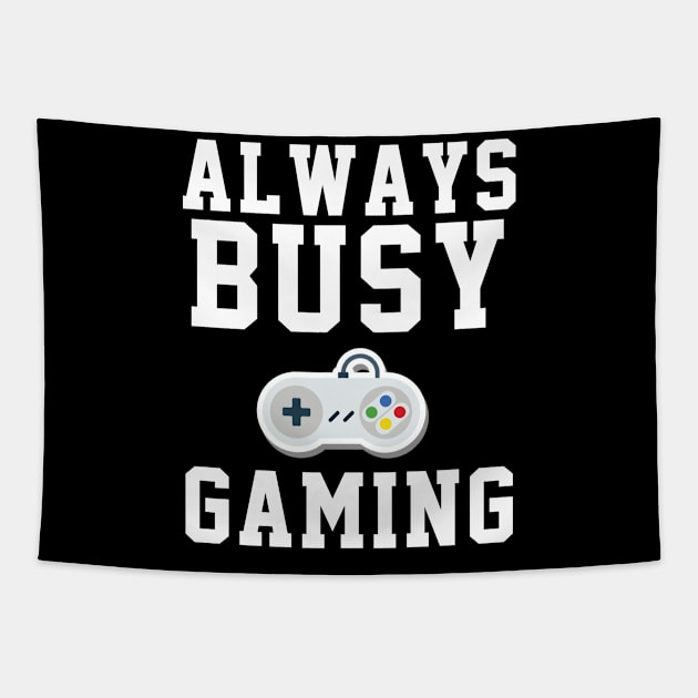 Always Busy Gaming Tapestry by soufyane