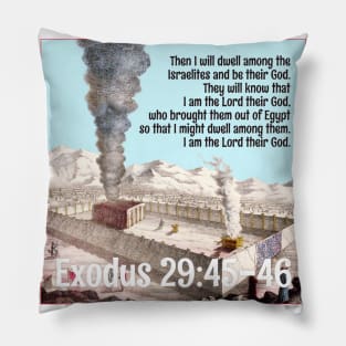 Exodus 29:45-46 Pillow