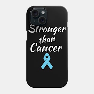 Stronger Than Cancer Prostate Cancer Awareness Phone Case