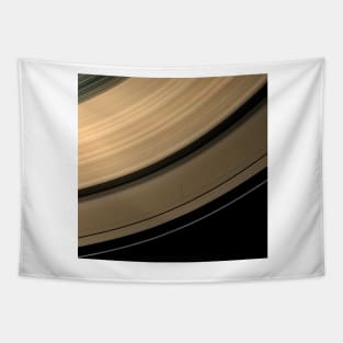 Saturn's rings at equinox, Cassini image (C012/2505) Tapestry