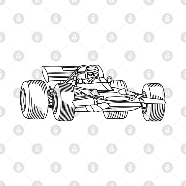 Lotus 72 Sketch by Worldengine