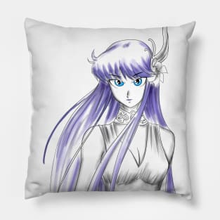 saori the athena saint Pillow