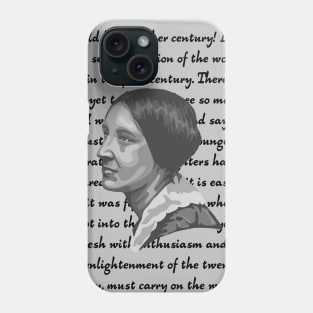 Susan B. Anthony Portrait and Quote Phone Case