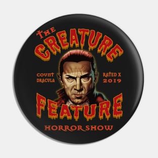 Dracula B.S. Classic Pin