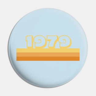 1979 classic vintage design Pin