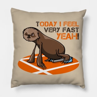 I'm Very Fast! Pillow